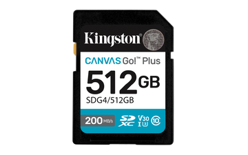 Card de Memorie SD Kingston 512GB Canvas GO plus CL 10