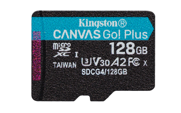 128GB microSDXC Canvas Go Plus Gen4 200R