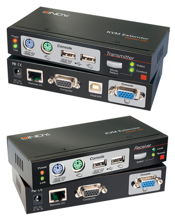 Extender KVM Lindy 300m Cat.6 VGA, USB & PS/2