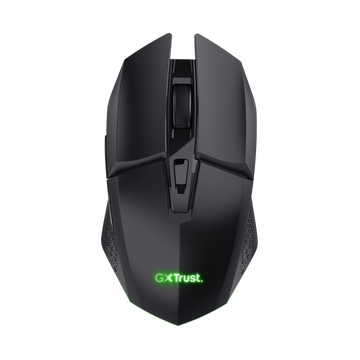 Mouse Trust GXT110W FELOX 4800 DPI, negr