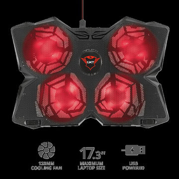 Cooler laptop Trust GXT 278 Yozu, 4 ventilatoare