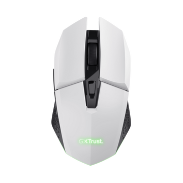 Mouse Trust GXT110W FELOX 4800 DPI, alb