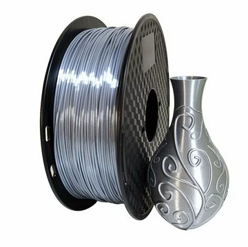 CREALITY PLA 3D Printer Filament, silk silver