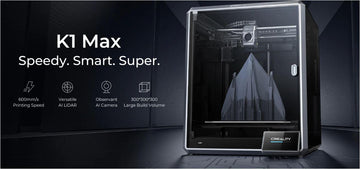 Imprimantă 3D Creality K1 MAX, Tehnologie FDM, viteza printare 600mm/s