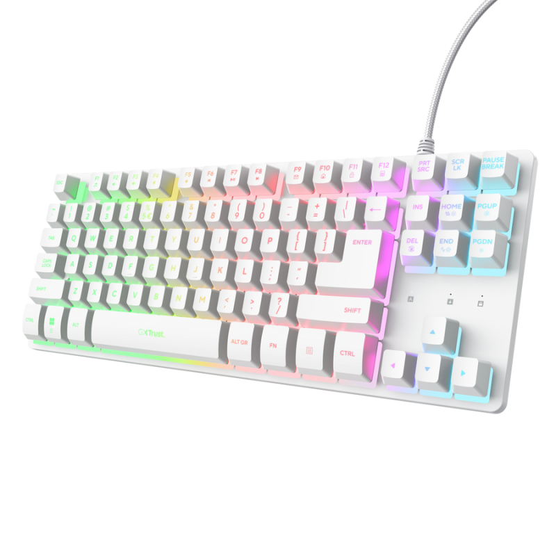 Tastatură Trust cu fir GXT833W Thado TKL, numar butoane 87 (TR-25894)