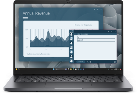 Laptop Dell Pro 14 (PC14255), 14", Non-Touch, FHD+, 1920x1200, 60Hz (BTO507_PC14255_EMEA)