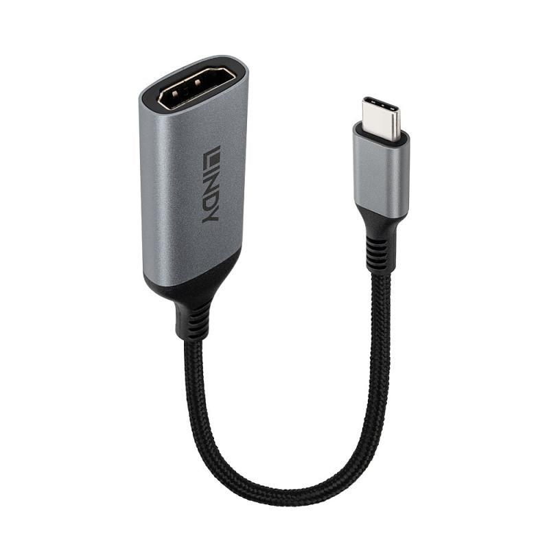 Converter Lindy USB Type C to HDMI, HDMI® 2.1 with 48Gbps
