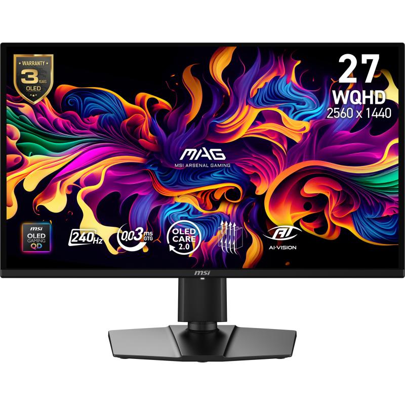 Monitor MSI 26.5" mag 274QP QD-OLED X24