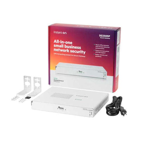 Hpe nw ion gtwy 5P 2.5g 64W SG2505P Aruba networks