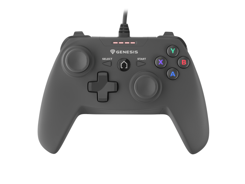 Controller cu fir Genesis Mangan P58, interfata USB, numar butoane 12