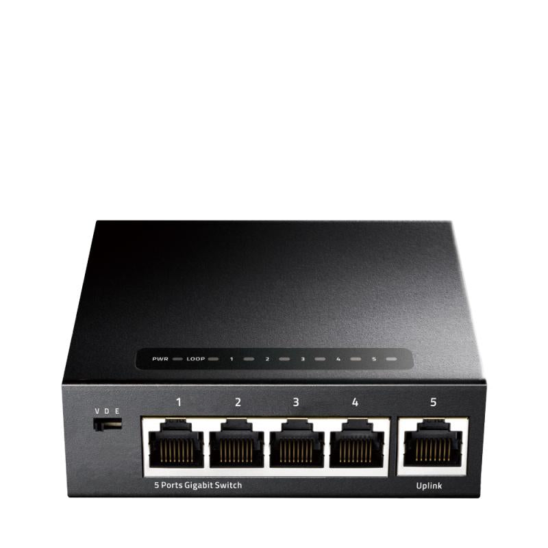 CUDY 5-Port Gigabit Metal Switch