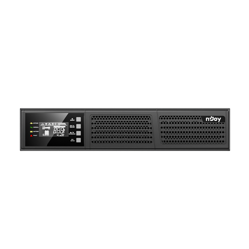 UPS nJoy Runa 1K, 1000VA/900W, online, dubla conversie, rackabil 2U