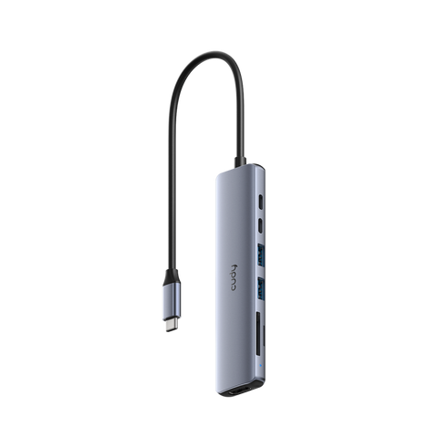 CUDY 7-IN-1 USB C Hub with 4K HDMI