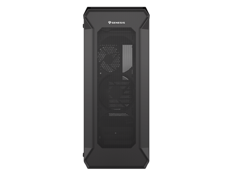 Carcasă GENESIS IRID 505 V2 Mid Tower NEGRU, Tempered Glass
