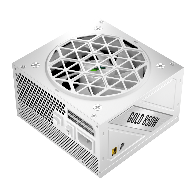 Sursă PC 1stPlayer 850W, 80 PLUS® Gold, Full Modular, ATX 3.1, PCIe 5.1 (NGDP HA-850BA4 WHITE)