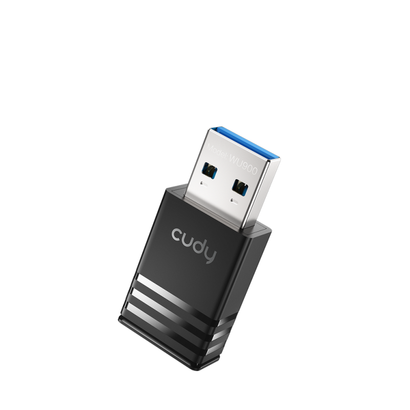 Cudy AX900 Dual-Band Wi-Fi 6 USB Adapter, Dual-Band Wi-Fi 6