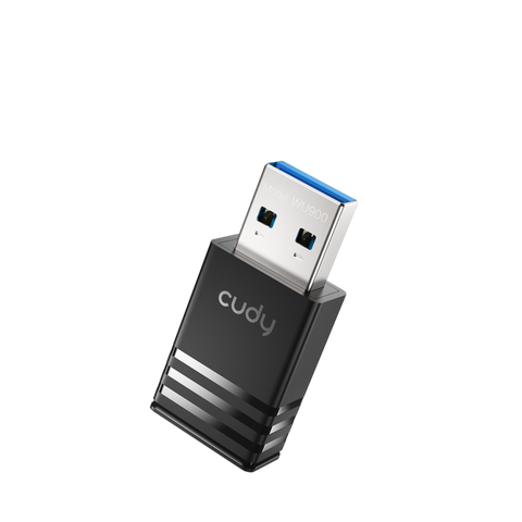 Cudy AX900 Dual-Band Wi-Fi 6 USB Adapter, Dual-Band Wi-Fi 6