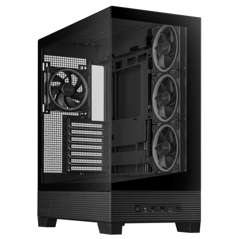 Carcasă ASUS A31 PLUS Mid Tower ARGB NEGRU, Tempered Glass