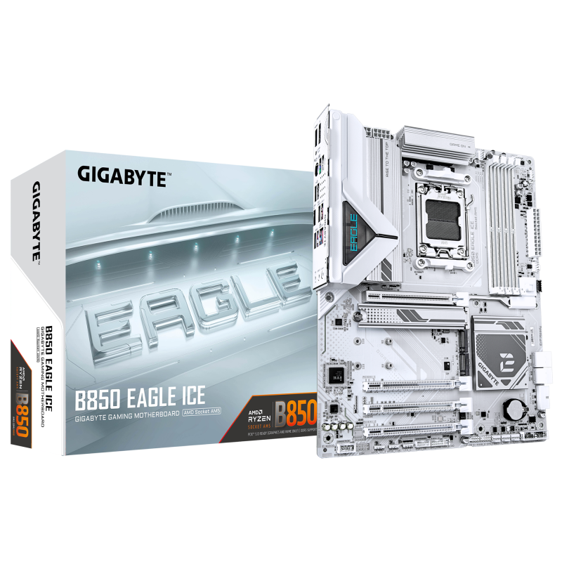 Placă de baza Gigabyte B850 eagle ice AM5, 4X DDR5, 1X DP 1X HDMI
