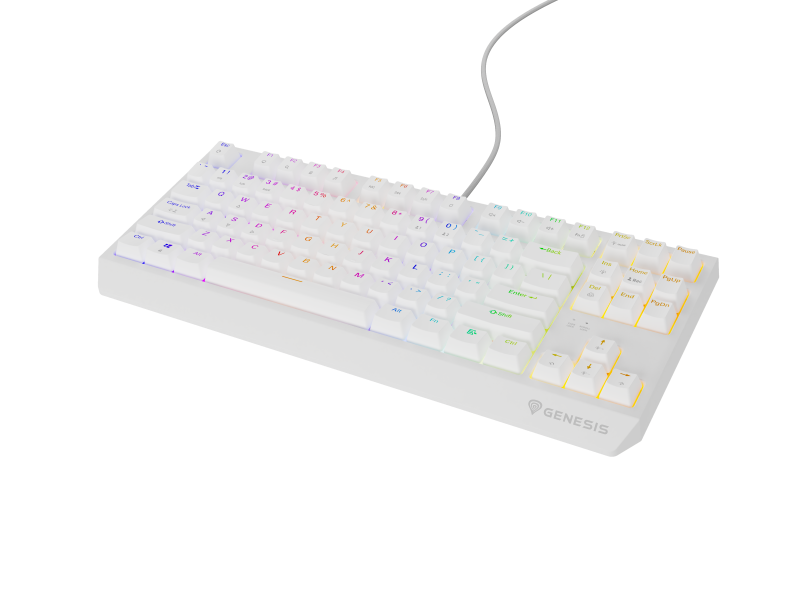 Tastatură gaming mecanica cu fir Genesis Thor 230 TKL, iluminare RGB (NKG-2078)