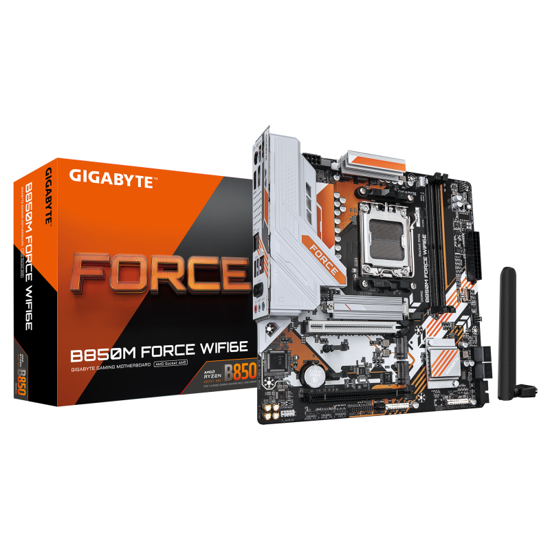 Placă de baza Gigabyte B850M force WIFI 6E, 2X DDR5, 1X HDMI, 1X DP