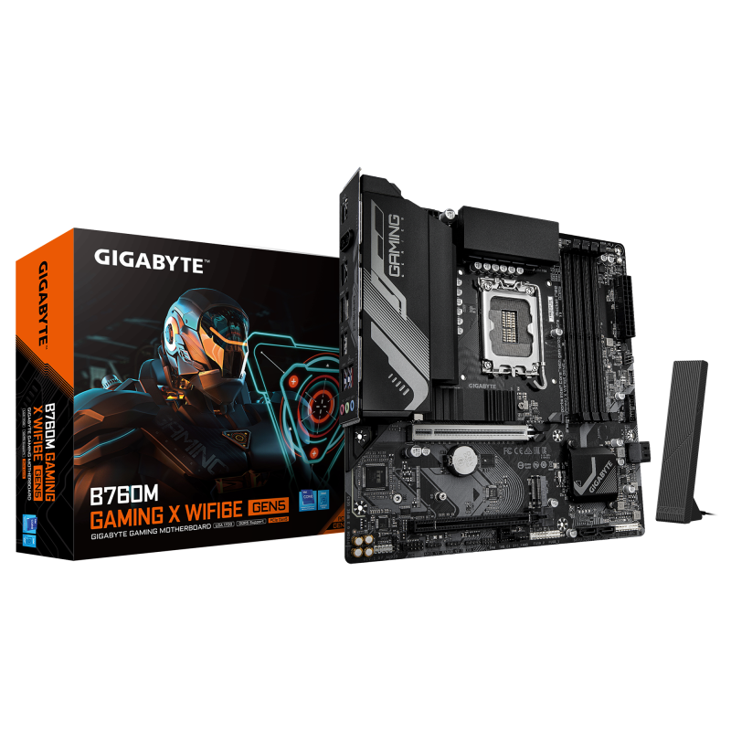 Gigabyte B760M gaming x WIFI6E GEN5