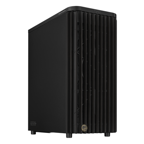Carcasă ASUS proart PA401 wood edition metal panel mid tower argb negru