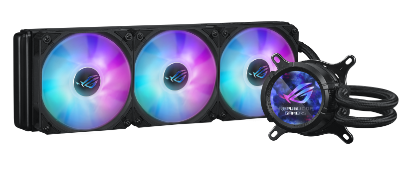 Cooler CPU ASUS ROG Strix LC III 360 ARGB LCD BLACK 3x Fan Slots 120mm