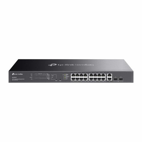 Omada 20-Port Gigabit Easy Managed Switch with 16-Port PoE+ PORT: 16× Gigabit PoE+ Ports, 2x TP-Link