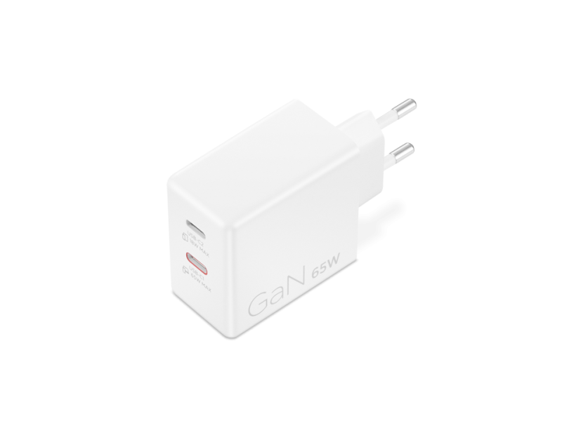 Adaptor Lenovo Dual USB-C 65W GaN Power