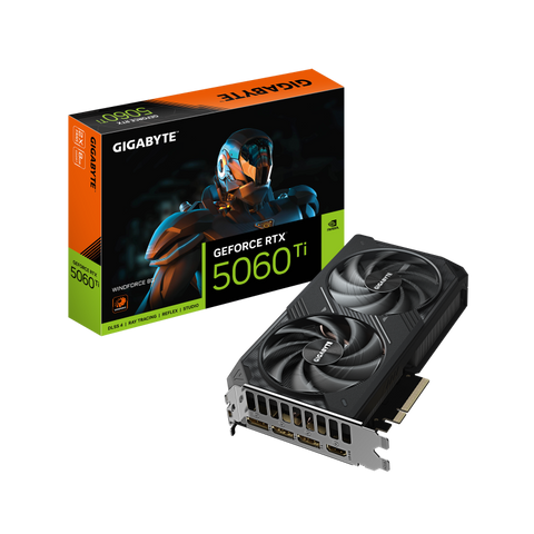 Placă video Gigabyte geforce rtx 5060 ti windforce 8GB GDDR7 128 bit