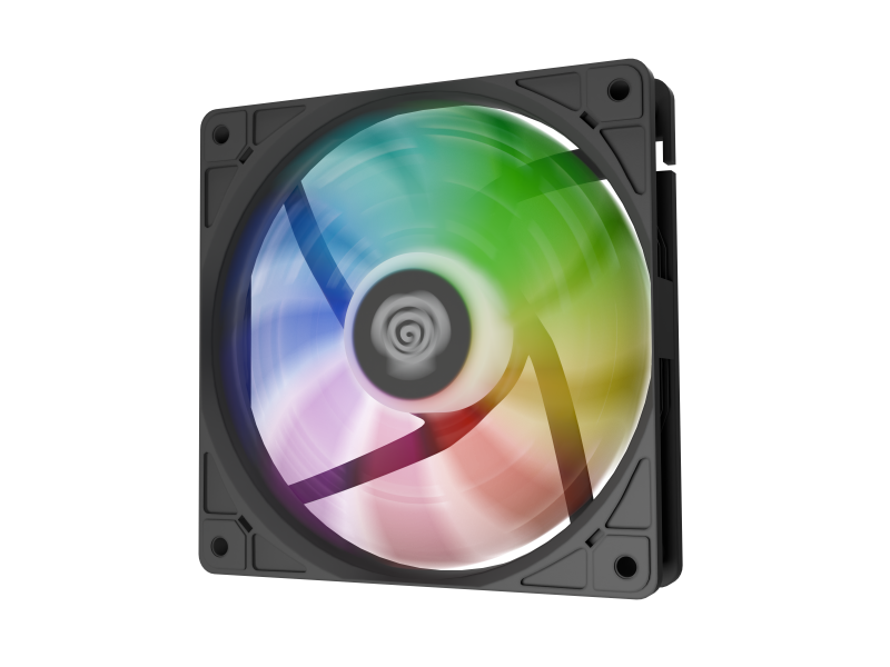 Ventilator GENESIS OXAL 120 ARGB NEGRU 1x120mm, 1150-1450 RPM