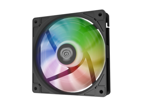 Ventilator GENESIS OXAL 120 ARGB NEGRU 1x120mm, 1150-1450 RPM