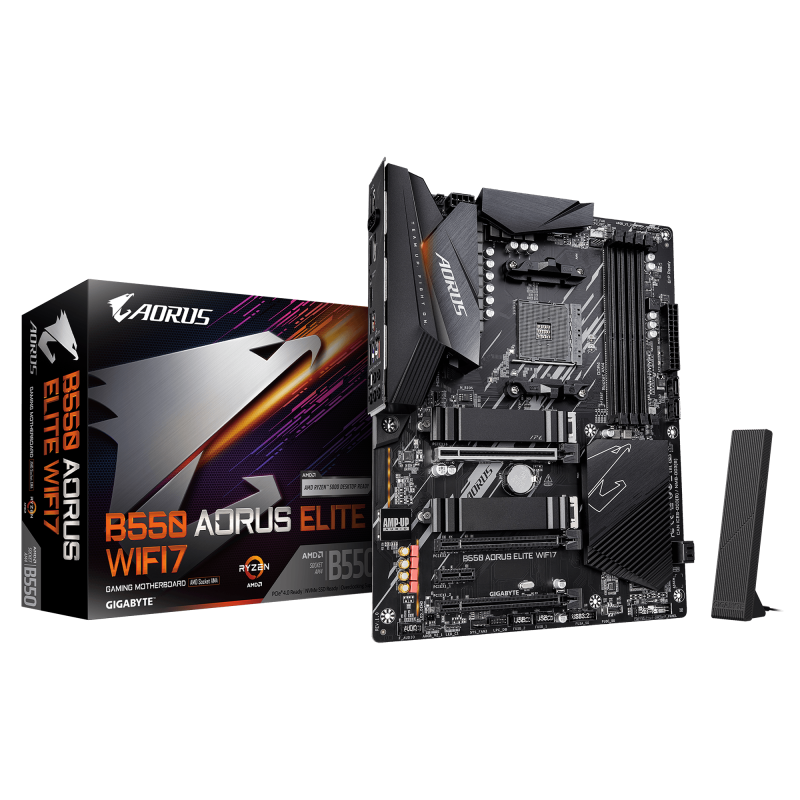 Placă video Gigabyte B550 AORUS ELITE WF7