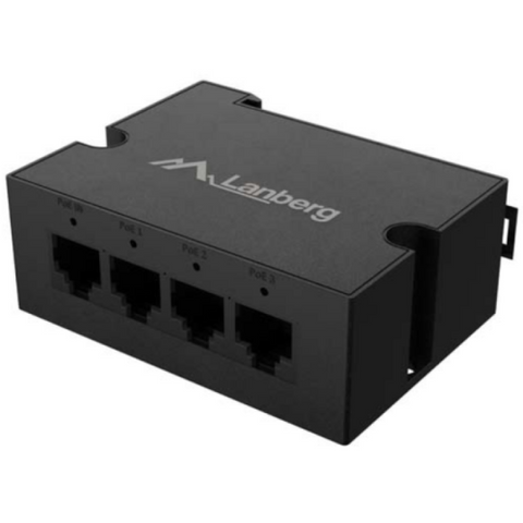 Switch Lanberg DIN-GE4-BT-90W, 4 porturi 1000BASE-T, Unmanaged