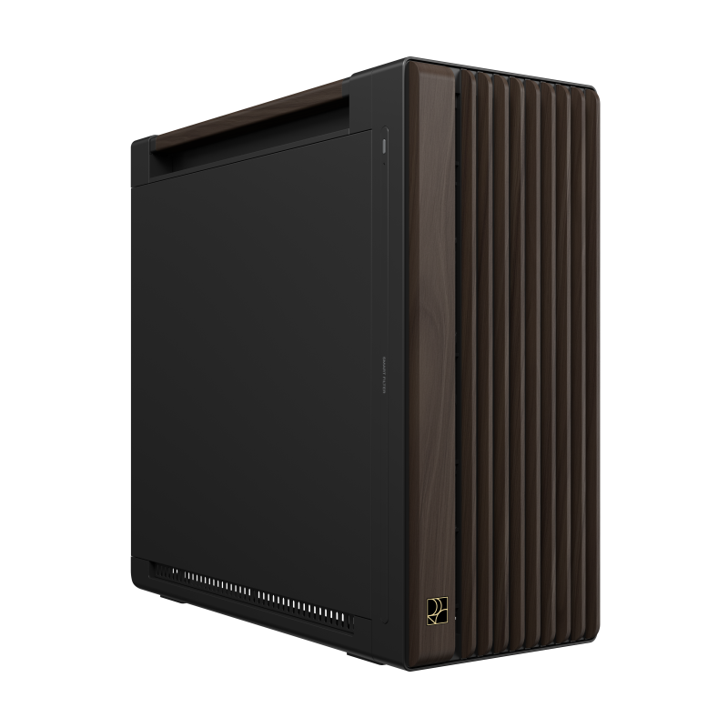 Carcasă ASUS proart PA602 walnut wood metal pwm modern black