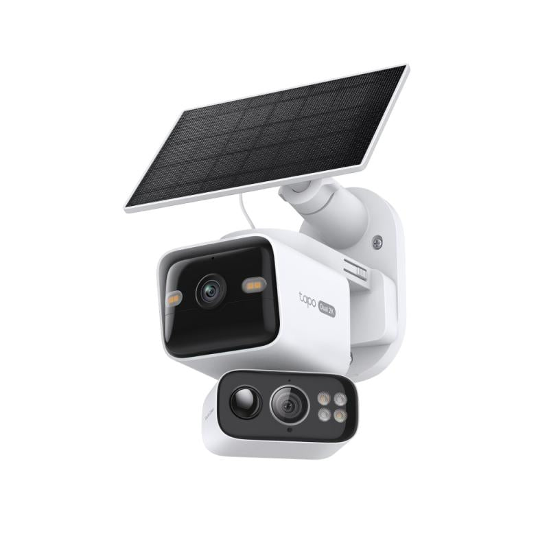 Solar-Powered Dual-Lens Pan/Tilt Cam kit TP-Link