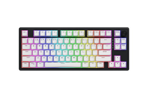 Tastatură wireless Hator Skyfall 80, interfata 2.4GHz, BT5.3, USB