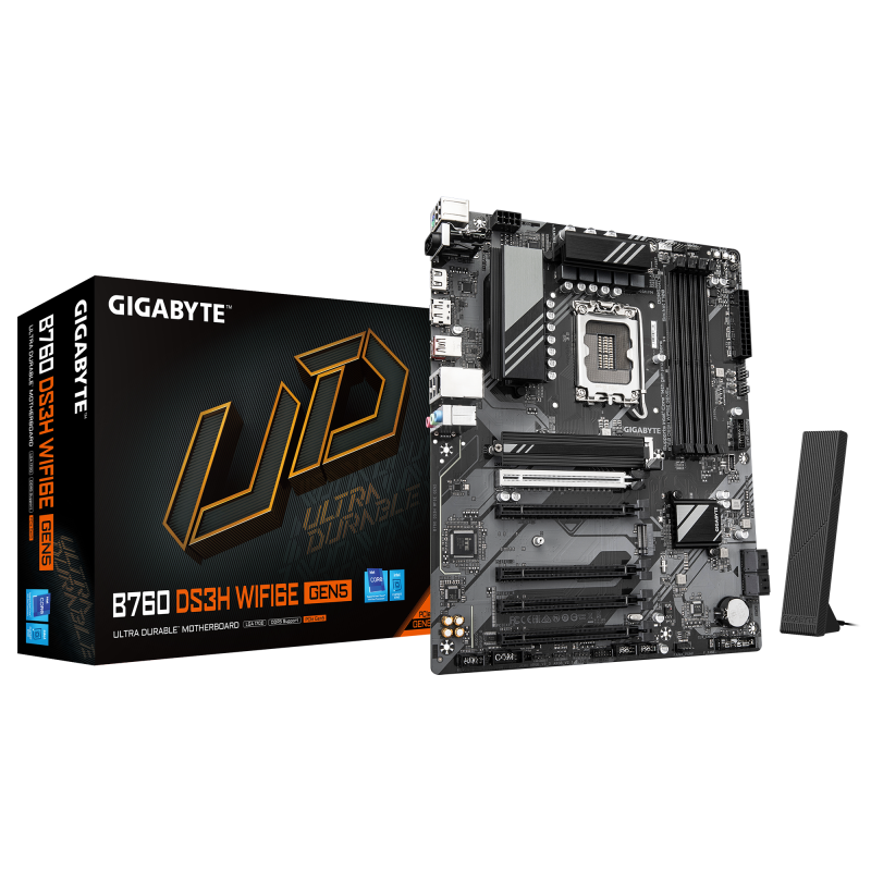 Placă de baza Gigabyte B760 DS3H WIFI6E GEN5