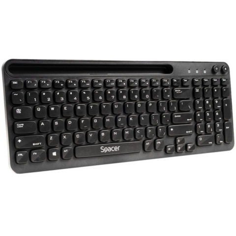 Tastatură wireless SPACER, 102 taste, low profile keycap