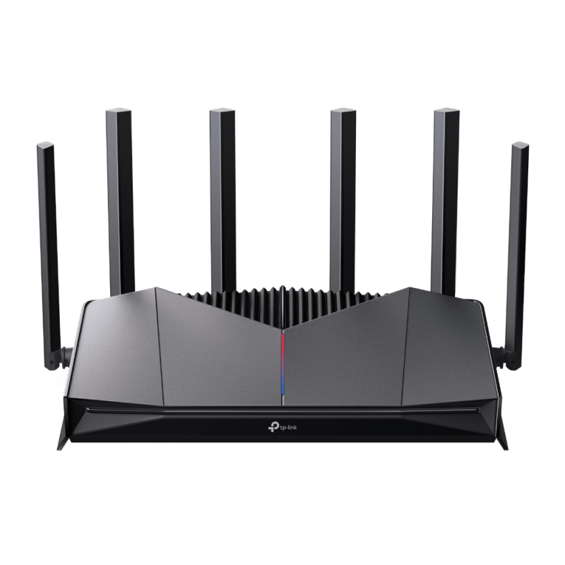 BE6500 Dual-Band Wi-Fi 7 Gaming Router SPEED: 688 Mbps at 2.4 GHz + 5765 Mbps at 5 GHz SPEC: 6× TP-Link