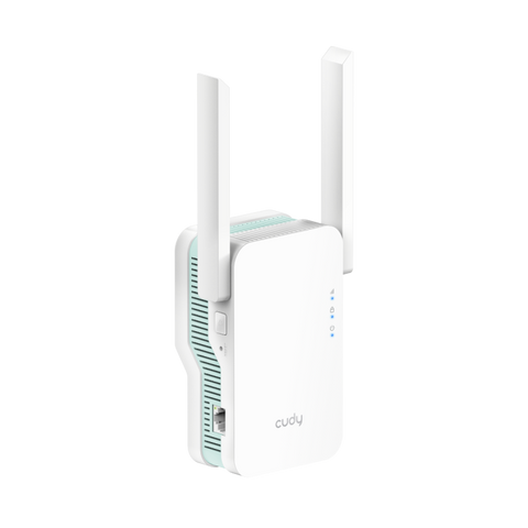AX1500 Mesh Wi-Fi 6 Range Extender, 1 x RJ-45 Cudy