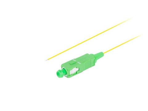 Pigtail fibră SM SC/APC easy-strip 9/125 G657A1 2 m galben Lanberg