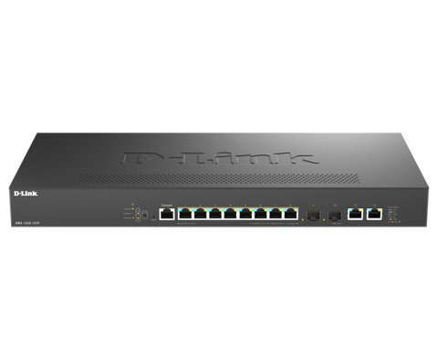 Switch D-Link DMS-1250-12TP, 8 porturi Gigabit, 2 porturi SFP+