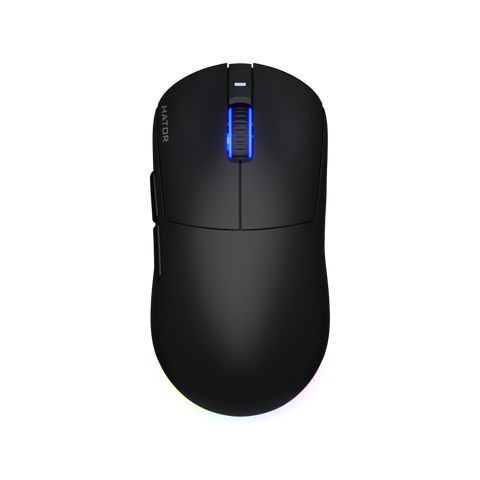 Mouse wireless Hator Quasar 3, conectivitate 2.4GHz, bluetooth si USB (HTM730)