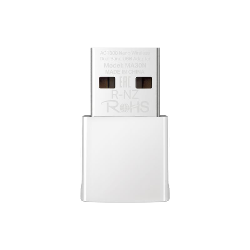 Adaptor Mercusys AC1300 Nano Wireless Dual Band USB