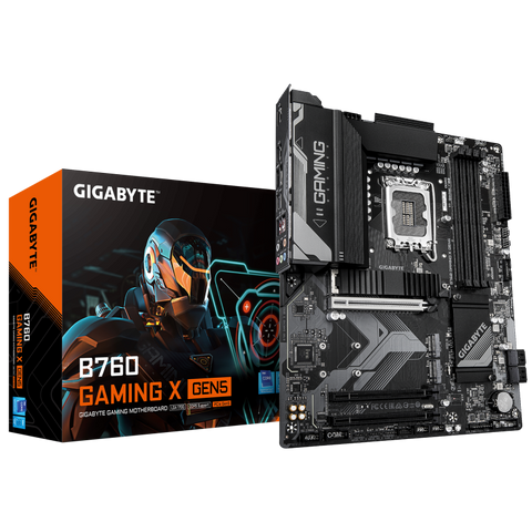 Placă de baza Gigabyte B760 gaming x GEN5, 4X DDR5, 1X DP 1X HDMI