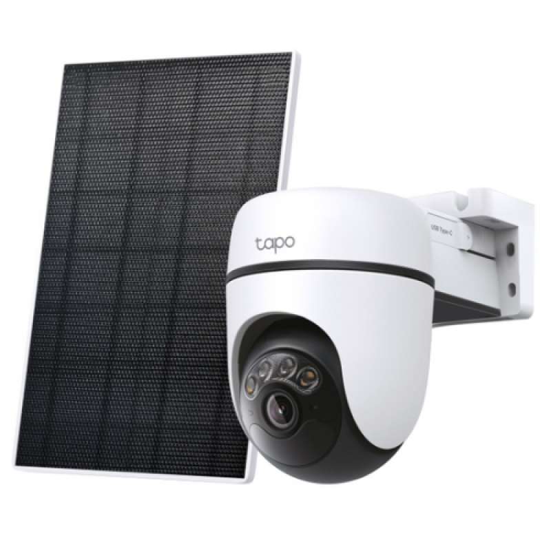 Solar-Powered Pan/Tilt Security Camera Kit SPEC:3K 5MP (2880×1620) TP-Link