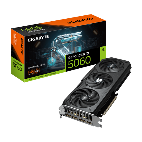 Gigabyte RTX5060 Gaming OC V2 8GB GDDR7 HDMI 3xDP
