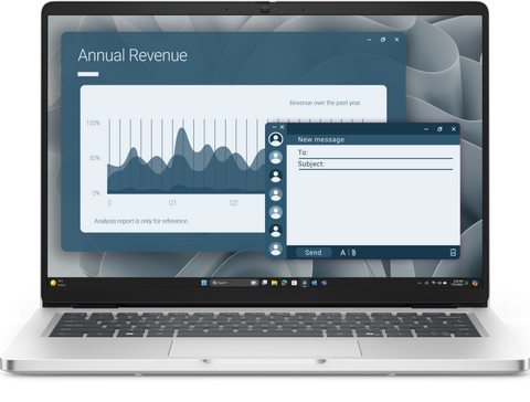Laptop DELL PRO 14, 14", Non-Touch, FHD+ 1920 x 1200, 60Hz, IPS